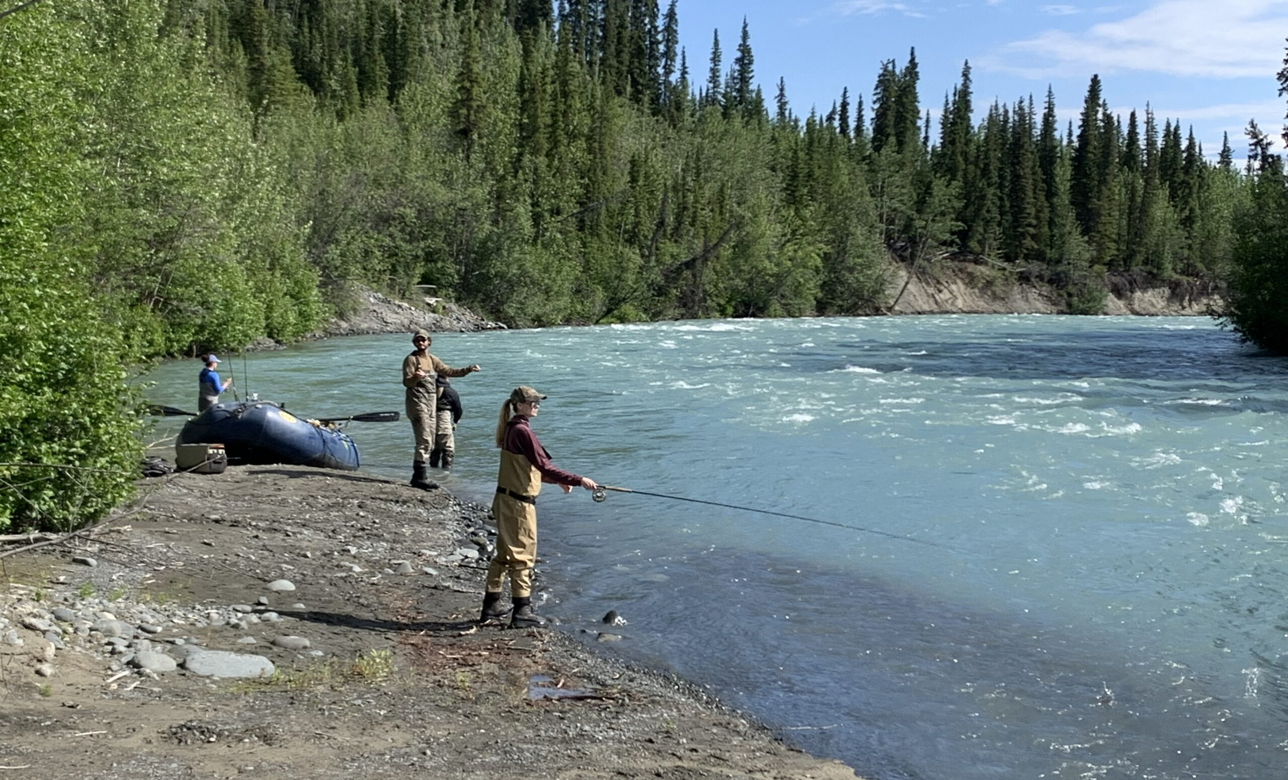 Klutina River Fishing